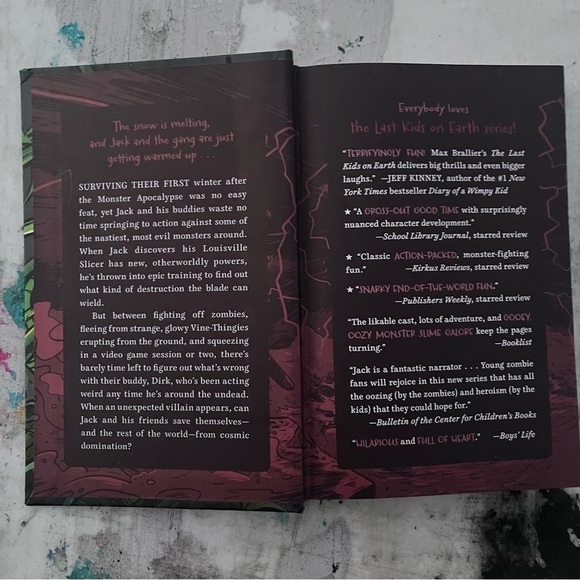 New kids chapter book: the last kid on earth by Max Ballier. Perfect condition - Picture 8 of 12